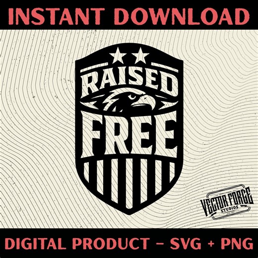 Raised Free Eagle Head SVG Patch Vector File - Patriotic American Hat Patch Digital Download - Etsy