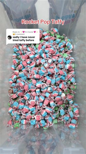 13K views · 76 reactions | Our brand new SALT WATER TAFFY MIX is here! You’re going absolutely NUTS for our taffy already! #reels #viral #satisfying #asmr #explorepage #candies #funny | Poppin Candy | Facebook