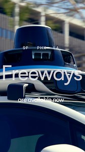 5.3K views · 132 reactions | Go farther, faster. ✨ Fully autonomous freeway rides are now beginning to roll out in LA, PHX, and our expanded SF Bay Area territory. Want to be one of the first? Express interest in the Waymo app and learn more here: https://waymo.com/blog/2025/11/taking-riders-further-safely-with-freeways | Waymo | Facebook