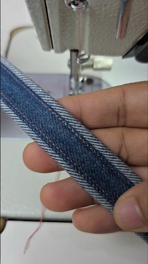 Tips for sewing a neat bag strap #shorts #shortsfeed #trending #fashion