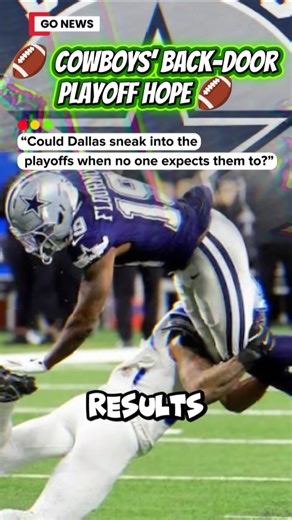 Cowboys’ Back-Door Playoff Hope 🏈 #Cowboys #DallasCowboys #NFLNews #NFLShorts #PlayoffPush #WhoDey