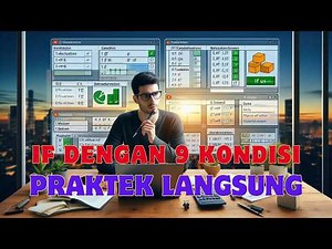 Cara Efektif Mengaplikasikan IF Bertingkat dan IF dengan 9 Kondisi Menjawab Pertanyaan dalam Excel