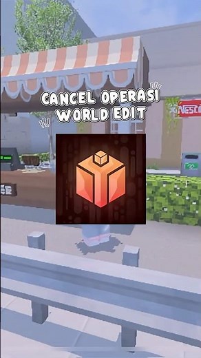 Tutorial Cancel Operasi WorldEdit, ternyata gampang banget! #minecraft #minecraftaddon