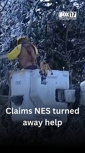 "NES is full and doesn’t need help." Nashville Electric Service is facing criticism after multiple union members and contractors report the utility refused help from available linemen. https://bit.ly/4t4Xn1G | WZTV FOX 17 News, Nashville