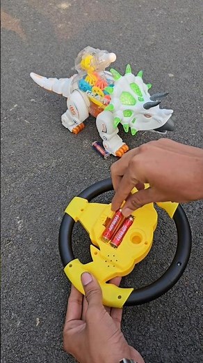 Dinosaur And Remote Battery Insert Time😃