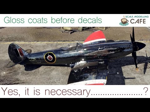Gloss coats before decals, yes, it is necessary.....?