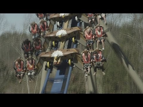Wild Eagle off-ride b-roll footage HD Dollywood