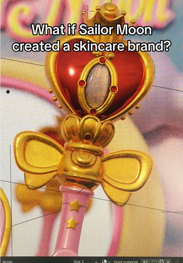 Sailor Moon-Inspired Skincare Brand Concept Art