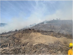Nakia Creek Fire 12% contained; Windy, warmer weather expected before rain arrives Friday