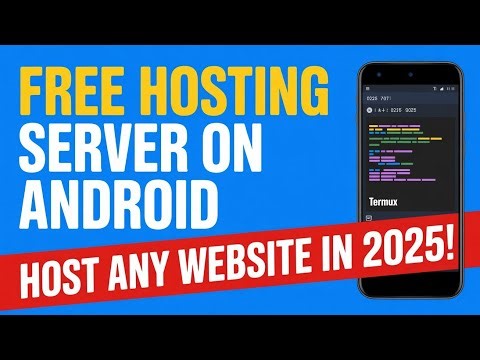Host Any Website on Android Using Termux | Free Hosting + Port Forwarding Trick