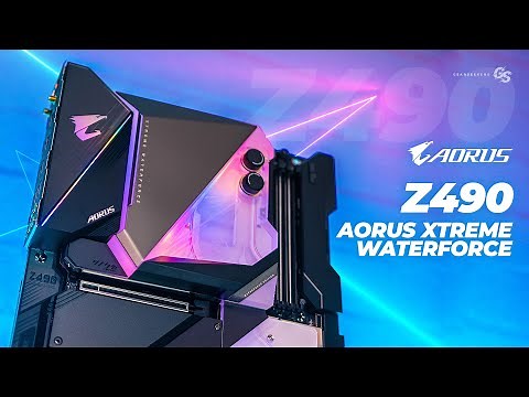 AORUS Z490 XTREME WATERFORCE: First Look and Overview