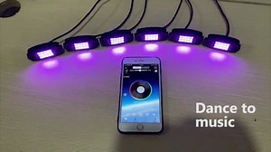 Watch RGB LED Rock Lights for Truck on Amazon Live