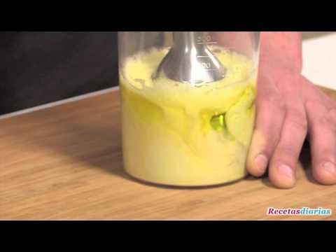 Homemade mayonnaise