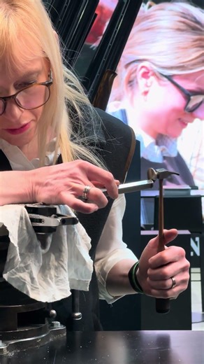 Hand engraving at Browning #worldclass #shotgunsports