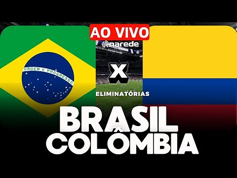 BRASIL X COLÔMBIA | TRANSMISSÃO AO VIVO ELIMINATÓRIAS DA COPA 2026 - DIRETO DO MANÉ GARRINCHA
