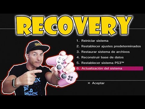 El VIDEO DEFINITIVO UNIVERSAL - Como entrar en MODO RECOVERY ps3 2021 hasta 2050