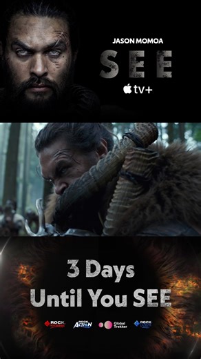 👁️ In 3 days, witness a world like no other. In SEE, sight is a myth, power is survival, and the fight for the future begins. 🔥 Are you ready? ⚔️⏳ 📺 Apple TV See with Jason Momoa - Presented by ROCK X Stream Premieres 21 & 22 September, Sunday & Monday 4 episodes back-to-back, from 21:00 (GMT 8) ___________ #ROCKNetworks #See #JasonMamoa | ROCK Action