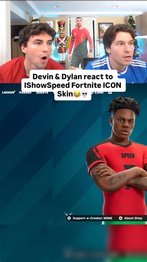 Devin Caherly on Instagram: "(YouTube - Devincaherly ) #devincaherly #devinanddylan #ishowspeed #fortnite #ronaldo"