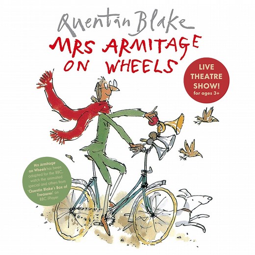 Mrs Armitage on Wheels by Quentin Blake ✨ How many upgrades can one...
