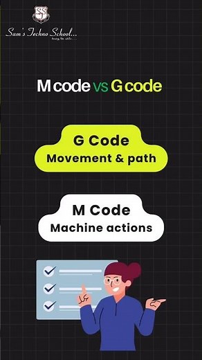 CNC G Code vs M Code 🔧 | What’s the Difference?