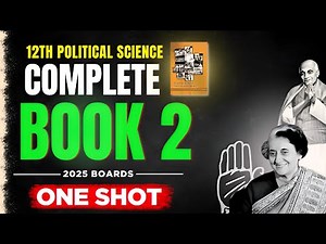 Full Syllabus Revision🌟Political Science Class 12 | Book 2 #humanitieslover #oneshot