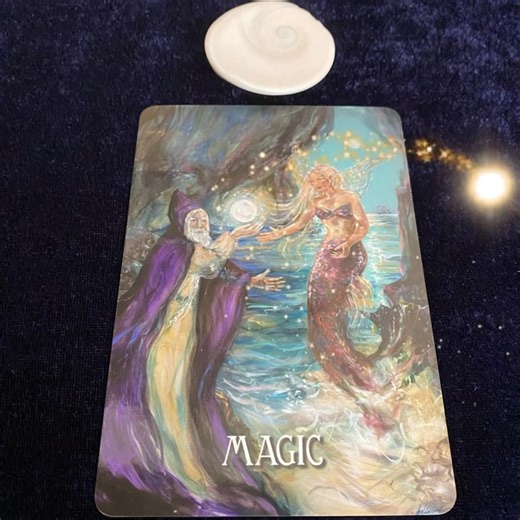 Today’s card is “Magic.” In the sacred depths of Merlin’s Cave, the...