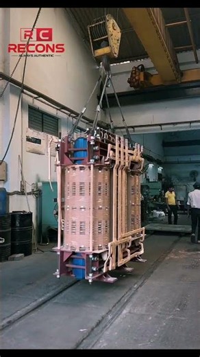 Recons 7.7 MVA Core Coil Assembly Tanking