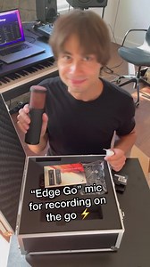 Antelope Audio I’m so happy!🥰 Now I can record stereo with the amazing Edge Quadro mic, or use the easy Edge Go mic while traveling. And with the #galaxy32 I can record a whole orchestra! 🤩 Let me know what nerdy geek stuff YOU like to use 🤓 #antelopeaudio #diy #recordingstudio #homestudio #homestudiosetup #eurovision #alexanderrybak | Alexander Rybak