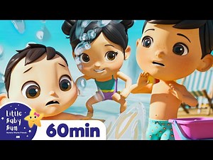 Fun Day at the Beach - Baby Max Holiday |  More Nursery Rhymes | ABCs and 123s | Little Baby Bum - Videos For Kids