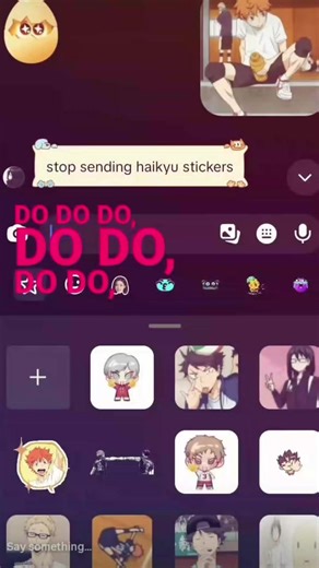 Amazing Haikyuu Sticker Edits Compilation
