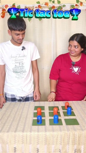 Tic tac toe🏆🏆🏆 #shorts #games #gaming #gamenight #challenge