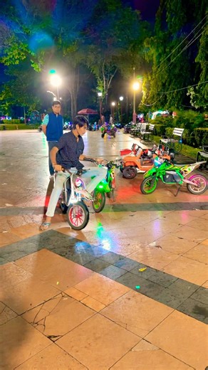 fun trail motorbike attraction