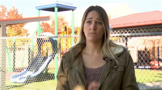 Salt Lake County residents protest against the closure of county-funded daycare centers