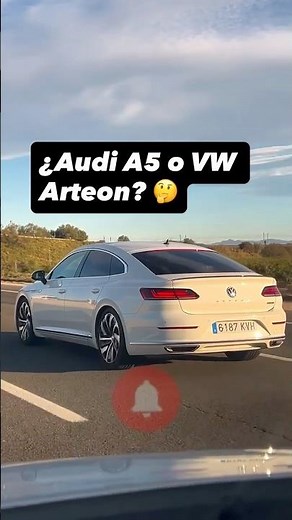 VW Arteon | El coche que hace que los SUV parezcan tractores 🤍 #Shorts #automotive