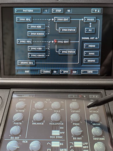 KORG DS-10で即興テクノ作曲 #KORG DS-10 #作曲 #テクノ