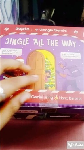 Christmas 🌲 zepto gift 🎁#shorts #YouTube's shorts#shortsfeeds