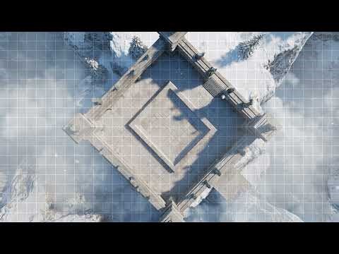 D&D | The Summit Shrine Part 4 Grid | Animated Battle Maps