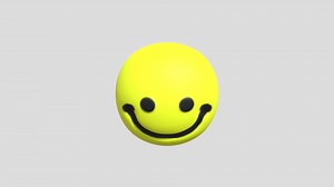 Smiley Face - Download Free 3D model by fam-sq