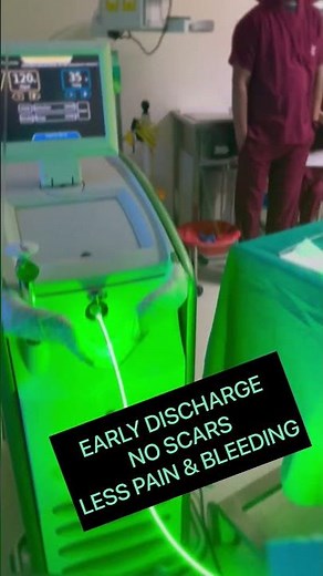 Green Laser Prostate Surgery - Latest technique #urologist #prostatetreatment #gurgaon #laser