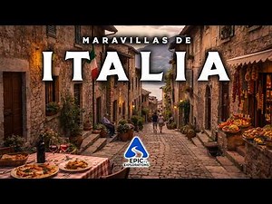 Maravillas de Italia | Un Viaje entre Pueblos, Ciudades de Arte y Paisajes Únicos | 4K