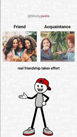 Friend vs Acquaintance: What's the difference?