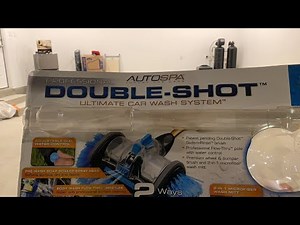 Auto spa double shot car wash system from Costco