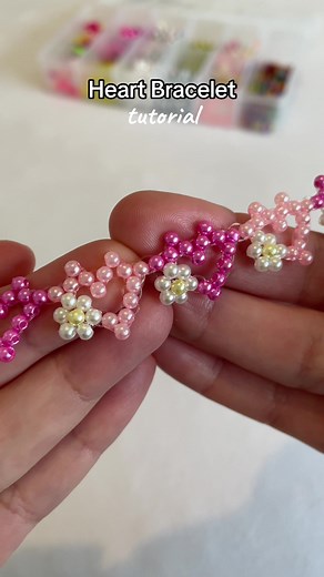 Heart Bracelet Tutorial: DIY Beaded Jewelry with Heart Patterns