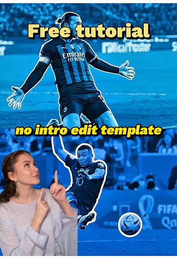 No Intro Edits: Soccer & Manga Tutorial (CapCut)