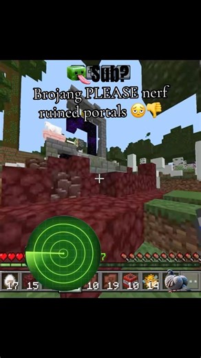 Even the emergency pufferfish didn’t dare to show up😭🙏#minecraft #creeper #bedrock #fyp #viral