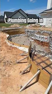 THE PUMBING ON THE POOL HAS BEGUN! ITS REALLY COMING TOGETHER FAST 🤗 #ingroundpool