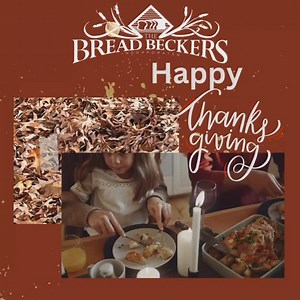 Happy Thanksgiving from The Bread Beckers! We pray that you have an amazing day filled with laughter and joy! | Bread Beckers
