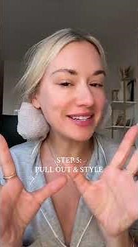 HOW TO DO THE BEST SOCK CURLS #sockcurls #hairtutorial