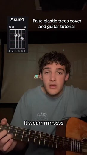 Mason Engler | Fake plastic trees cover and guitar tutorial with chords #music #singing #guitar #coversong #songcover #guitarplayer #musictutorial... | Instagram