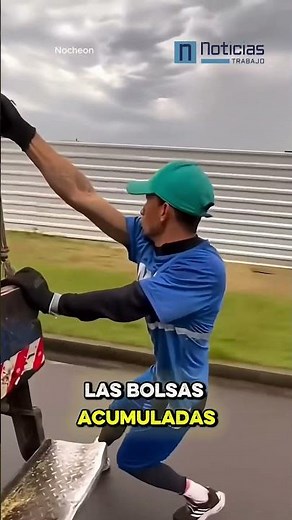 The viral video that shows the harsh reality of being a garbage collector